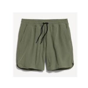 Old Navy Men's StretchTech Rec Swim-to-Street Shorts 7-inch inseam Olive Green M